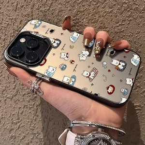 Lovely Little Cat Case For Various Phone ShockProof Phone Cover Back Hot Girls - Picture 1 of 5