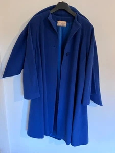 Cappotto da donna vintage anni '80 Davide Cenci in lana. Taglia 44 - Foto 1 di 7