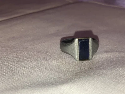 Bague Chevalière De Poilu En Alu En Cuivre WW1 Objet De Tranchée - Photo 1/4