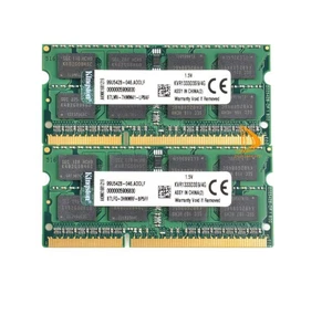 For Kingston 2pcs 4GB 2RX8 PC3-10600S DDR3 1333Mhz Laptop Memory RAM SODIMM RAM - Picture 1 of 6