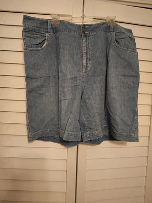 ralph lauren denim shorts women Size 3X Like New Without Tags - Image 1 of 3