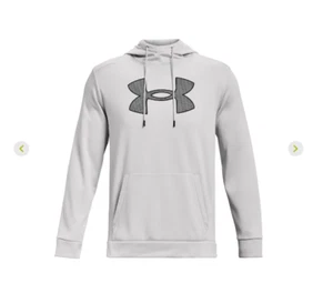 Large Men's Under Armour UA ColdGear High Neck Polyester Pullover Hoodie NWT - Picture 1 of 7