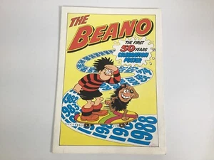 The Beano Comic 1988 The First 50 years Celebration Poster 80 x 56cm - Foto 1 di 8