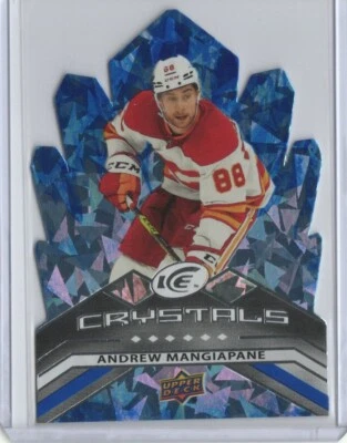 2021-22 Upper Deck Ice Andrew Mangiapane Crystals #IC-4 - Calgary Flames - Image 1 of 2