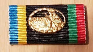 Bandschnalle DLRG Gold Ordensspange Schwimmabzeichen Bundeswehr Bandspange 1. V - Bild 1 von 2