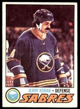 1977-78 O-Pee-Chee Jerry Korab King Kong Buffalo Sabres #128