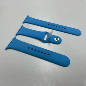 Oryginalny pasek sportowy Apple Watch 9 8 7 6 SE 5 42mm 44mm 45mm niebieski horyzont - Zdjęcie 1 z 3