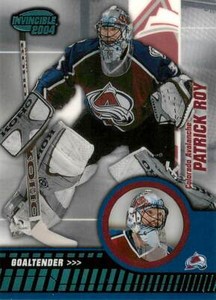 PATRICK ROY 2003-04 Pacific Invincible BLUE 311/350 Avalanche #24