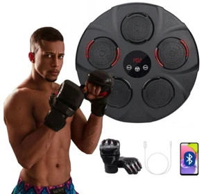 Smart Bluetooth Music Boxing Machine – Wall-Mounted Punching Trainer with Gloves - Picture 1 of 5