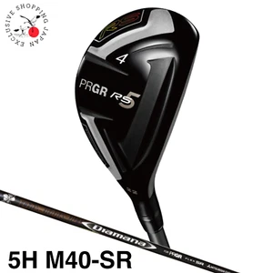 PRGR Golf RS 5 Utility Hybrid 5H 25° SR Flex M40 Diamana TM Graphite Shaft Men - Picture 1 of 13
