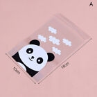 100Pcs Cute Panda Cookies Candy Bag Transparent Plastic Packaging Favors Bags