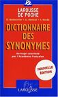 Dictionnaire Des Synonymes Poche