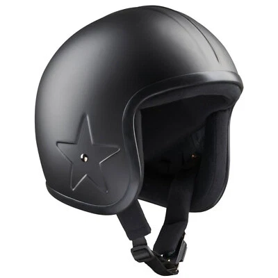 Bandit Jethelm Sky 3 Fiberglas Motorradhelm schwarz extrem leicht Sternmotive - Bild 1 von 4