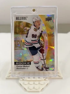 2023-24 Upper Deck Allure Connor Bedard Yellow Taxi Rookie Trading Card 102 - Picture 1 of 12