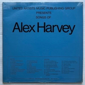 ALEX HARVEY United Artists Music Publishing Group: Songs Of 1974 PROMO Sealed LP - Picture 1 of 2