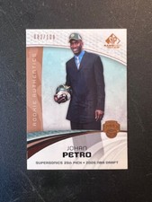2005-06 SP Game Used #134 Johan Petro #/100