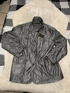New Joseph Abbound Mens Full Zip Gray Steel Jacket Size Large NWT Wool Lined - Picture 1 of 8