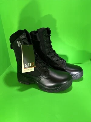5.11 Tactical A.T.A.C. 2.0 8" Storm Boot, Ortholite Sole, Black, Style 12392 - Image 1 of 4