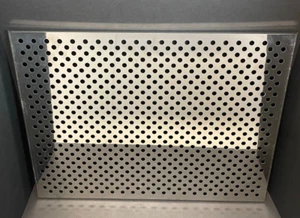 Incubator Shelf Perforated Stainless Steel 22 13/16 x 17 3/4 in. - Picture 1 of 6