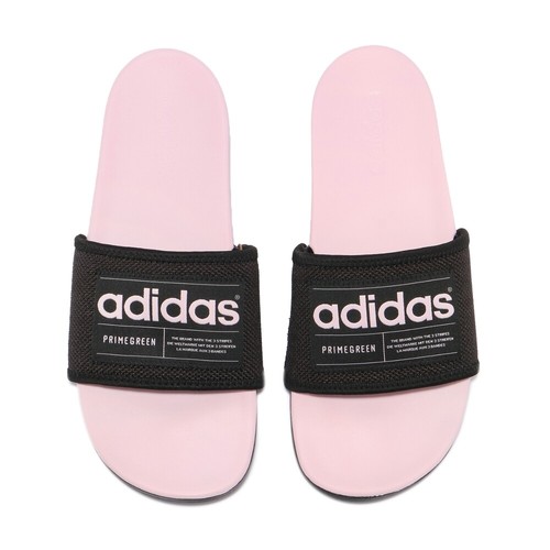 Adidas Men's Size 13 Adilette Comfort Slides Sandals Core Black Clear Pink