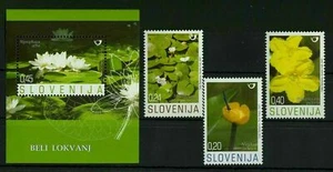 Slovenia 2007☀ Flora - Flowers set + MSS ☀ MNH Unused** - Picture 1 of 1