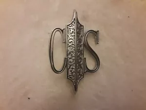 VINTAGE 1970S OLDSMOBILE CUTLASS C/S ROOF SIDE SAIL PANEL EMBLEM OEM 8787542 - Picture 1 of 5