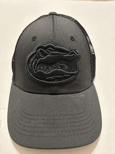 Florida Gators NCAA Top Of The World One Fiit M/L Black Men's Hat Cap Stretch - Picture 1 of 5