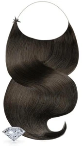 PURE DIAMONDS LINE SchwarzBraun Flip-in Extensions - Bild 1 von 6