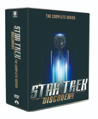 Star Trek Discovery: The Complete Series Seasons 1-5 (DVD 16-Discs Box Set)