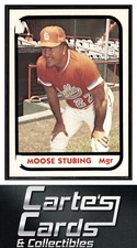Moose Stubing 1981 TCMA Salt Lake City Gulls #25  Salt Lake City Gulls  MGR