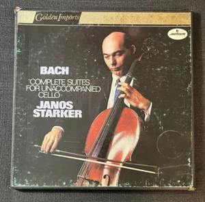 JANOS STARKER - Bach Suites for Unaccompanied Cello ~ MERCURY SRI 3-77002 -RARE - Imagen 1 de 7