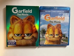 Garfield The Movie (Blu-ray/DVD) w/icons slipcover Out of Print - Picture 1 of 4