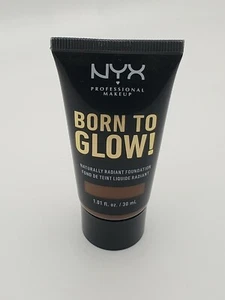 NYX Born to Glow Naturally Radiant Foundation BTGRF21 COCOA - Picture 1 of 2