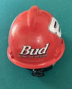 Budweiser Dale Earnhardt Jr. Nascar Hard Hat. Red & White. In Great Condition! - Picture 1 of 5