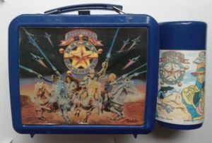 Adventures Of The Galaxy Rangers Lunchbox Complete With Thermos Aladdin 1986 VTG - Picture 1 of 14