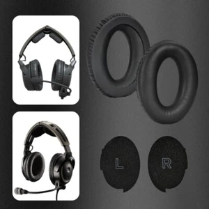 Soft Leather Ear Covers for AviationA30 Headsets Noise Reductions Earpads - Picture 1 of 8