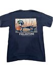 T-shirt de chasse au canard Fieldstone taille S bleu neuf avec étiquettes