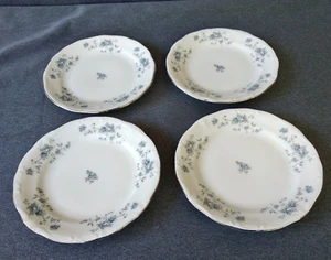 Vintage Johann Haviland “BLUE GARLAND” 6 1/8" Dessert/Side Plates - Set of 4 - Picture 1 of 12
