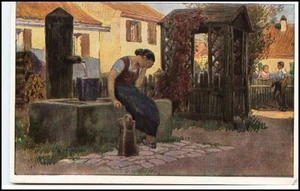 Tarjeta de artista ~ 1920 tarjeta de canciones populares n.º 34 Ley Verlag Verein für das Deutschtum - Imagen 1 de 1