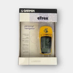 Garmin eTrex 12 Channel Handheld GPS Tested Powers On Includes Box & Manual - Picture 1 of 17