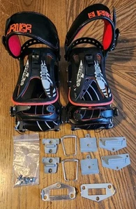 Spark R&D Burner Splitboard Snowboard Bindings Size Large Red And Black  - Picture 1 of 16