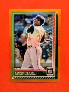 🔥KEN GRIFFEY Jr /199 Optic Orange Prizm -2025 Donruss Baseball Reds #24 - Bild 1 von 2