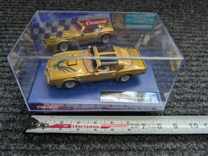 CARRERA Evolution 1977 GOLD PONTIAC TRANS AM  1:32 Scale Slot Car  Mint in Case - Picture 1 of 7