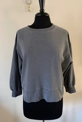Sudadera Ann Taylor Gris Humo S Foto 1 de 4