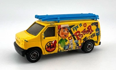 Matchbox Car 1999 Ford Panel Van - Disney Handy Manny Diecast Van - Image 1 of 4