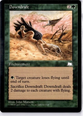 Downdraft Weatherlight Regular John Matson Magic: The Gathering NM - Image 1 of 2