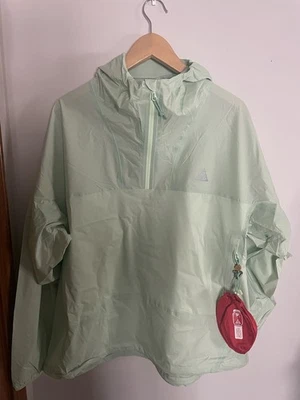 Nike ACG Storm Fit Trail Snacks 1/2 Zip ADV Jacket Men's Size Large FQ3062-376 - Image 1 of 4