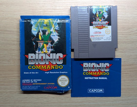 Bionic Commando Nintendo (NES) Boxed, PAL, Tested, Manual