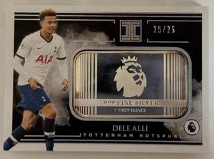 2019/20 PANINI IMPECCABLE Dele Alli Tottenham FINE SILVER 25/25 - Picture 1 of 2