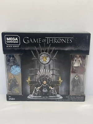 Game of Thrones Mega Construx the Iron Throne Playset 260 PCS Sealed - Image 1 of 4